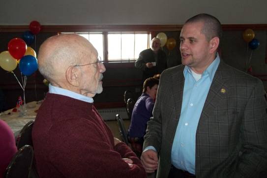 Alaska Constitutional Delegate, Vic Fischer, and Representative Chris Tuck share thoughts about the visionary nature of Alaska?s constitution.